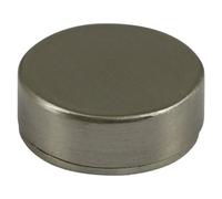 TIMCO Threaded Screw Caps Solid Brass Satin Nickel - 12mm