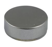 Timco Threaded screw cover - Solid Brass - Satin Chrome in Silver Timco Silver