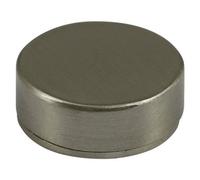 Timco - Threaded Screw Cover - Solid Brass - Satin Nickel (Size 18mm - 4 Pieces)