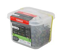 Timco Timber Frame Construction & Landscaping Screws - Hex - Exterior - Green Organic Tub 250 150INLT