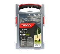 TIMCO - Timber Screws - Hex - Exterior - Mixed Grab Pack - Green - 165 Pieces