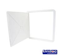 Timco Timloc Access Panel Plastic White - 470 X 470mm