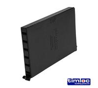 Timco Timloc Cavity Wall Weep Vent Black - 65 X 10 X 100mm