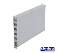Timco Timloc Cavity Wall Weep Vent Grey - 65 X 10 X 100mm