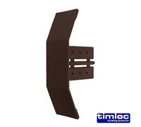 Timco Timloc Dry Verge Eaves Starter Brown - 155 X 105mm