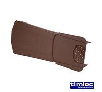 Timco Timloc Dry Verge Unit Brown - 405 X 95/160mm (20Pcs)