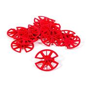 TIMCO Timloc Insulation Retaining Discs - Red 80mm Dia - 250 Pieces