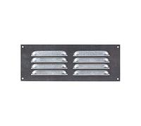 TIMCO Timloc Metal Internal Louvre Grille Vent - Aluminium - 9x3