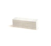 TIMCO Timloc Plastic Airbricks - White - Pack of 20