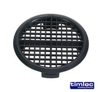 Timco Timloc Push-In Soffit Vent Grey - 70.0 (10Pcs)