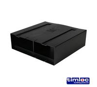 Timco Timloc Through-Wall Cavity Sleeve For One Airbrick - 229 X 76mm