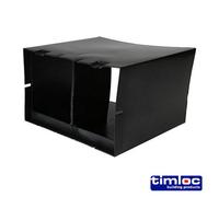Timco Timloc Through-Wall Cavity Sleeve For Two Airbricks Stacked - 229 X 152mm