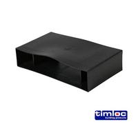 Timco Timloc Underfloor Vent Horizontal Rear Extension - + 100mm