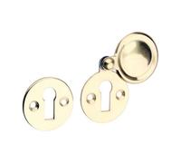 Timco Traditional Escutcheon Pair - Polished Brass