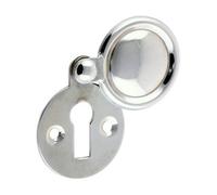 Timco Traditional Escutcheon Pair - Polished Chrome