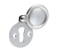 Timco Traditional Escutcheon Pair - Satin Chrome