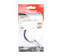 Timco Traditional Pattern Sash Pull Handle - Matt Black TIMpac 1 949322P