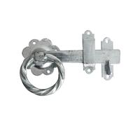 Timco TRGL6GP Ring Gate Latch - Twisted - Hot Dipped Galvanised 6in TIMbag 1