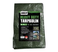 TIMCO Tarpaulin - Heavy Duty and Waterproof Tarpaulin cover - 4 x 5m - Green