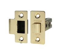 Timco Tubular Latch - Electro Brass (Size 67 case / 45 backset - 1 Each) in Gold Timco Gold