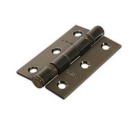 TIMCO Twin Ball Bearing Hinges Steel Antique Brass - 76 x 51