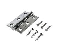 TIMCO Twin Ball Bearing Hinges Steel Polished Chrome - 76 x 51