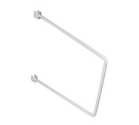 Timco - Twin Slot Flexible Bookend - White (Size 200mm - 1 Each)