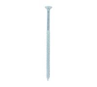 Timco Twin-Threaded Countersunk Silver Woodscrews - 10 X 4 (100Pcs)