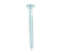 Timco Twin-Threaded Countersunk Silver Woodscrews - 6 X 1 1/2 (200Pcs)