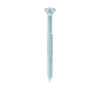 Timco Twin-Threaded Countersunk Silver Woodscrews - 6 X 1 3/4 (200Pcs)