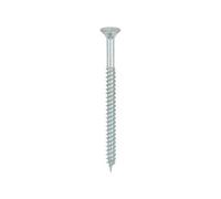 Timco Twin-Threaded Countersunk Silver Woodscrews - 6 X 2 (200Pcs)