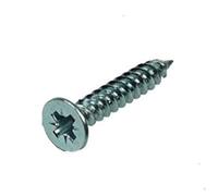 TIMCO Twin-Threaded Woodscrews - PZ - Double Countersunk - 4 x 5/8 - Zinc Plated - Box of 200