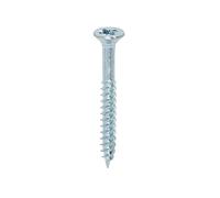 TIMCO Twin-Threaded Woodscrews - PZ - Double Countersunk - 6 x 1 1/4 - Zinc Plated - Box of 200