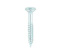 TIMCO Twin-Threaded Woodscrews - PZ - Double Countersunk - 8 x 1 1/4 - Zinc Plated - Box of 200
