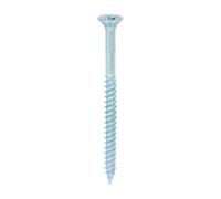 Timco Twin-Threaded Woodscrews - PZ - Double Countersunk - Zinc in Silver Timco Silver