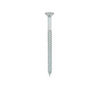 Timco Twin-Threaded Woodscrews - PZ - Double Countersunk - Zinc in Silver Timco Silver