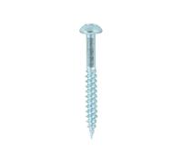 Timco Twin-Threaded Woodscrews - PZ - Round - Zinc in Silver Timco Silver