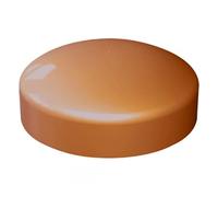 Timco - Two Piece Screw Caps - Oak (Size to Fit 3.5 to 4.2 Screw - 100 Pieces)