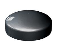 Timco - Two Piece Screw Covers - Anthracite Grey (Size To Fit 3.5 To 4.2 Screw - 100 Pieces)