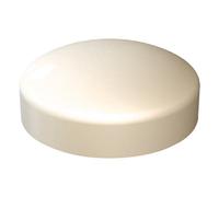 Timco - Two Piece Screw Covers - Cream (Size To Fit 3.5 To 4.2 Screw - 100 Pieces)