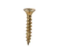 TIMco TX25 C2 Clamp-Fix Multi-Purpose Screws 5.0 x 30mm CSK (Box of 200) - Yellow