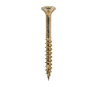 TIMco TX25 C2 Clamp-Fix Multi-Purpose Screws 5.0 x 50mm CSK (Tub of 600) Yellow