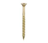 TIMco TX25 C2 Clamp-Fix Multi-Purpose Screws 5.0 x 60mm CSK (Box of 200) - Yellow
