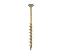 TIMco TX25 C2 Clamp-Fix Multi-Purpose Screws 5.0 x 80mm CSK (Box of 200) - Yellow