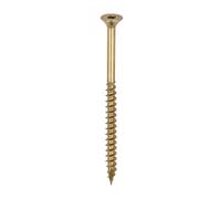 TIMco TX25 C2 Clamp-Fix Multi-Purpose Screws 5.0 x 80mm CSK (Tub of 350) Yellow