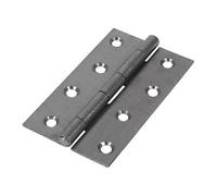 Timco Uncranked Butt Hinges (5050) Steel Self Colour - 100 X 58