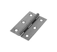 Timco Uncranked Butt Hinges (5050) Steel Self Colour - 75 X 48