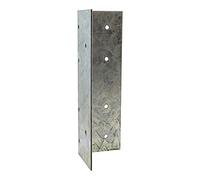 TIMCO Universal Post Extender Galvanised - 60 x 60 x 180, Black