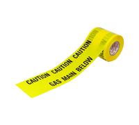 Timco - Underground Tape - Gas Pipe (Size 365m x 150mm - 1 Each) Timco Yellow One Size