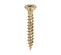 Timco Velocity Premium Multi-Use Countersunk Gold Woodscrews - 4.0 X 30 (1500Pcs)